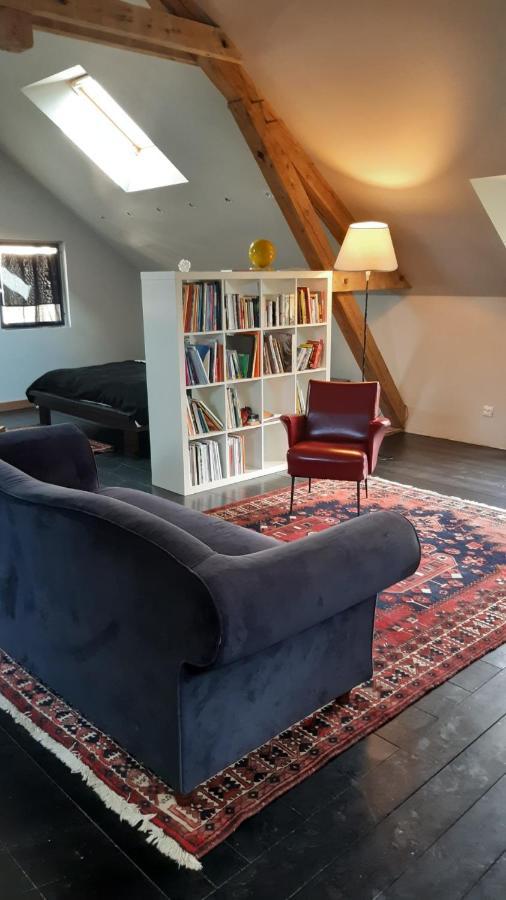 Le Loft Villa Sancergues Bagian luar foto